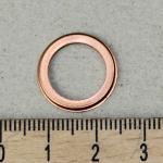 anillo de la junta de cobre del filtro de combustible 