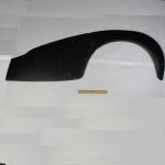 листовое железо для ремонта наружного листа нижней окантовки багажника, правая 
