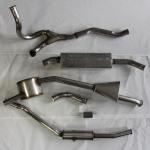 Exhaust System Corniche, Uprated Engine, Stainless Steel 