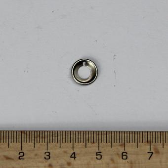 Roseta para tornillos, avellanada, para tornillos de 5 mm tamaño 8 