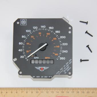 Speedometer 260 KPH/160 MPH 