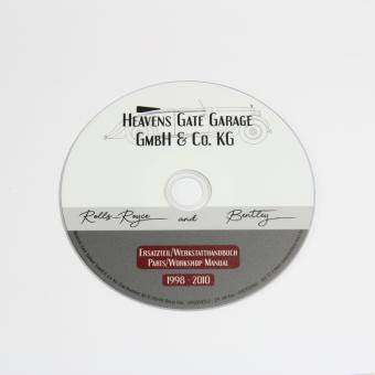Parts Catalogue and Workshop Manual on DVD, Eng./Ger./Fre/Spa./Ita 