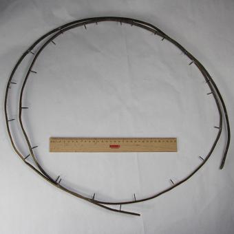 rear hood stick beading, Aluminium, 3/8 inch, 4 ft long 