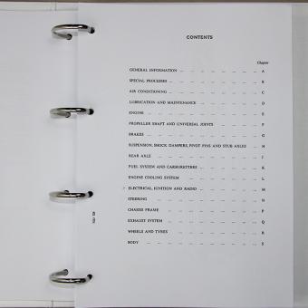 Manuale di officina, inglese (compresi TSD2003) 