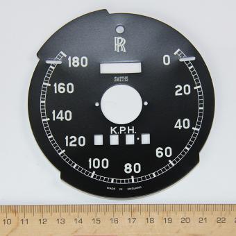 Speedometer Rolls-Royce, 180 KM/H (110 mph), Dial, Exchange 