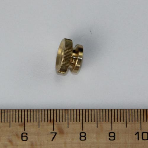 Product image of the product “Knurled spark plug connector nut, dull nickel plated ”