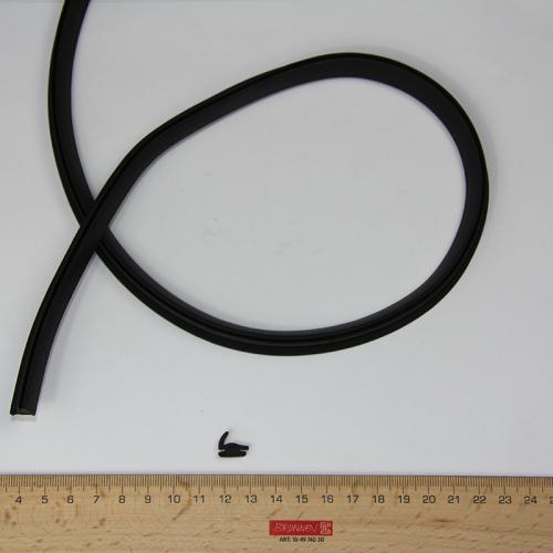 Product image of the product “Quarter Light Glass Channel, Seal ”