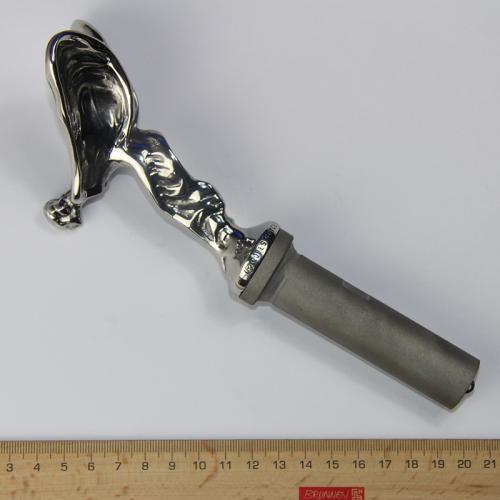 Product image of the product “Flying Lady Mascot, Spring Type, Assembly with Fitting Tube, used ”