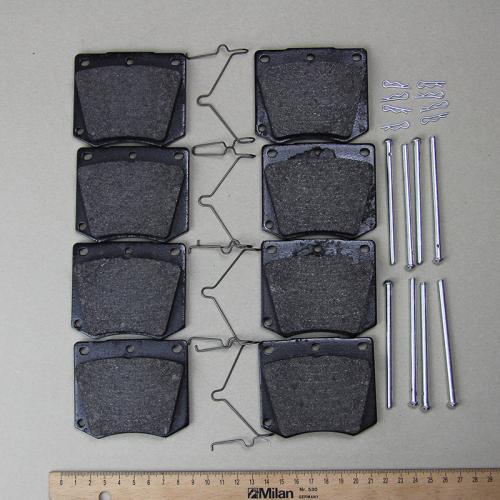 Product image of the product “Brake Pads Front with Springs, Pins and Clips ”