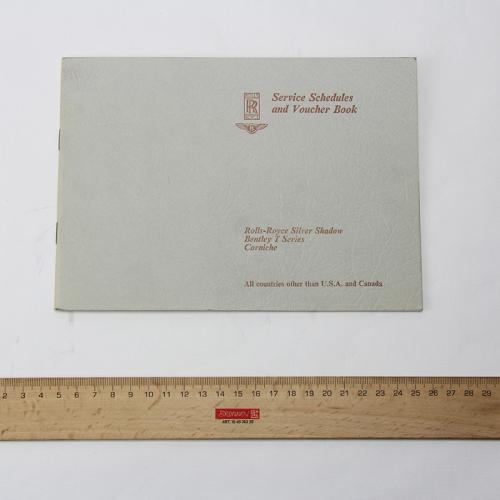 Product image of the product “Service Schedules and Voucher Book ”