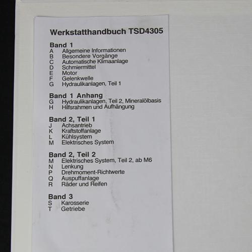 Product image of the product “Workshop Manual, German, 3 Volumes ”