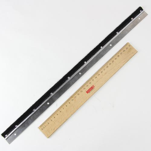 Product image of the product “Wood Finisher to Glass, Glass felt and retaining plate, rear ”