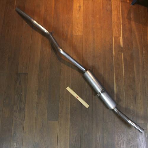 Product image of the product “Exhaust tailpipe and pot, left, stainless steel, SWB ”