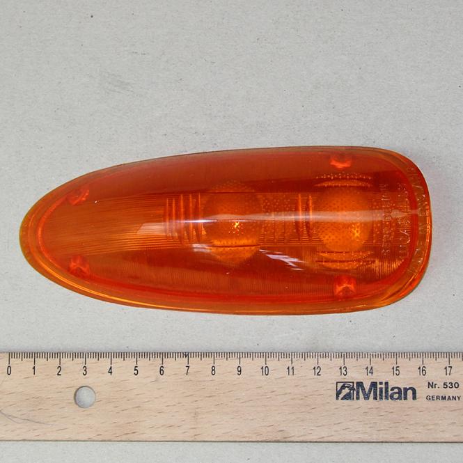 Rear Lamp Glass, Amber 