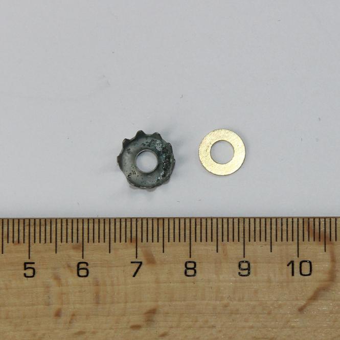 anillo de cáncamo de Ross Courtney, 4BA/3,5 mm, 1,0 mm² 