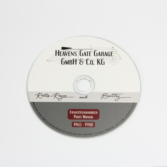 Parts Catalogue on CD 