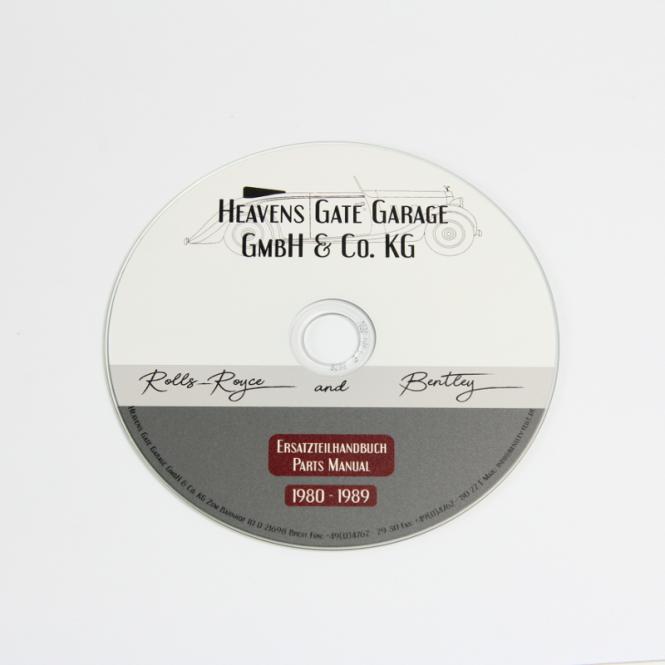 catalogue de pièces détachées sur le CD 